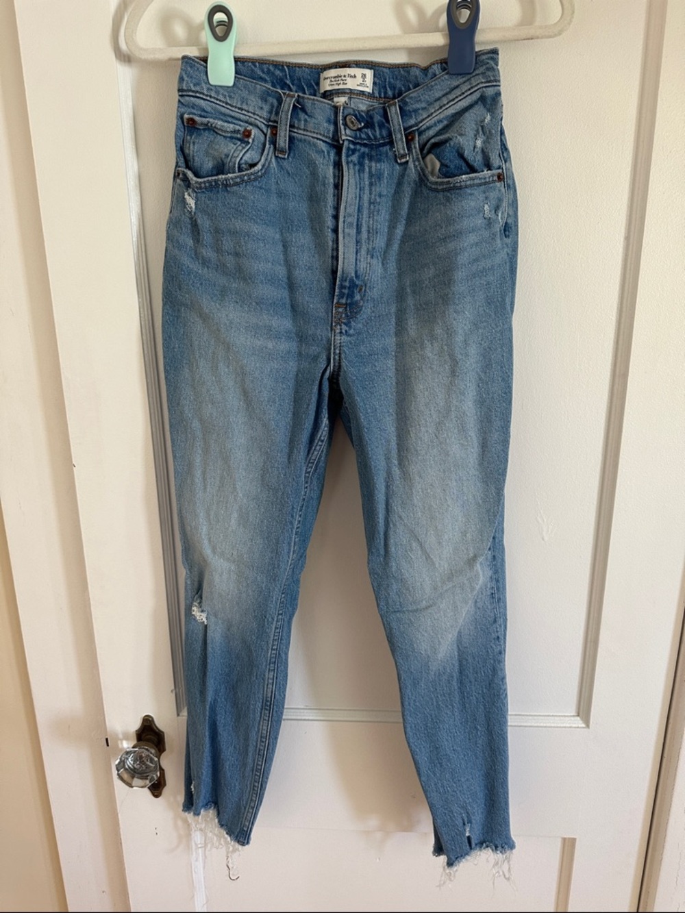 Abercrombie & Fitch Ultra High Rise Kick Flare